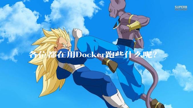 各位都在用Docker跑些什么呢？